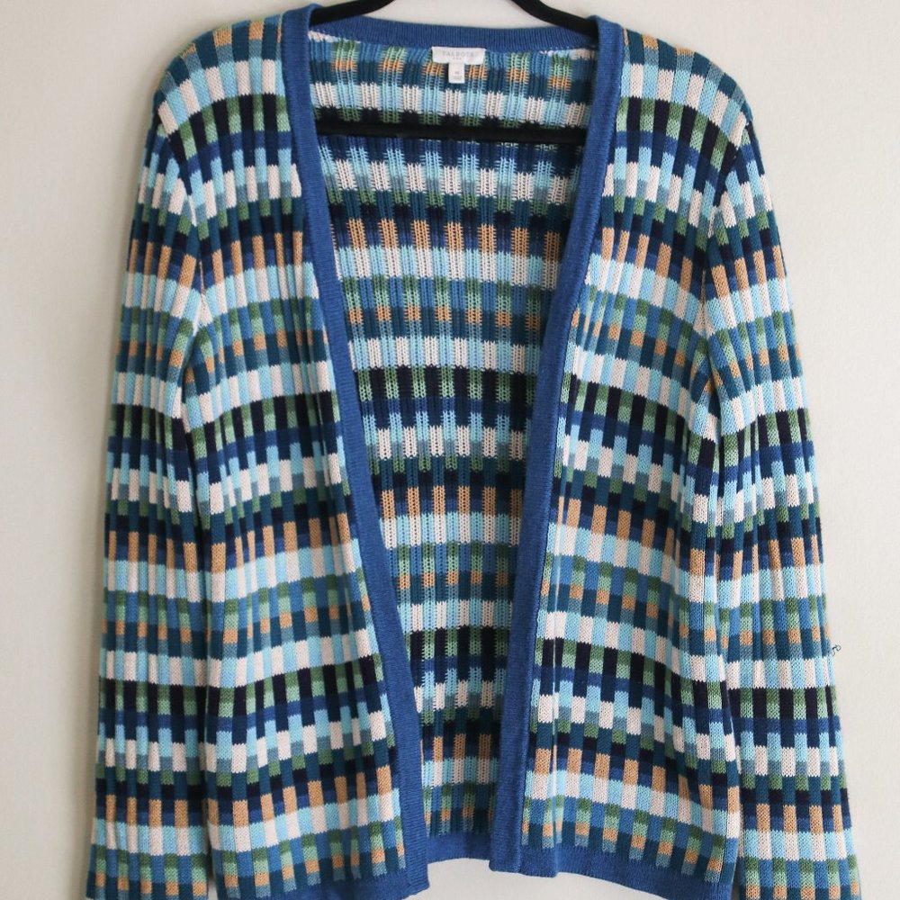 Talbots Open Cardigan Sweater